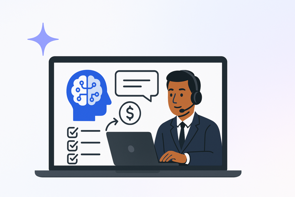 AI workflow for sales