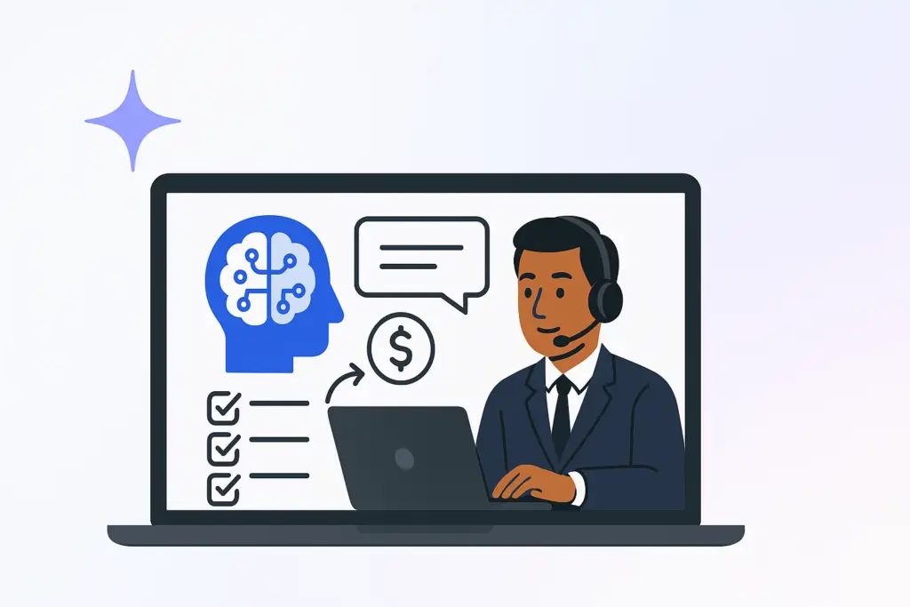 AI workflow for sales
