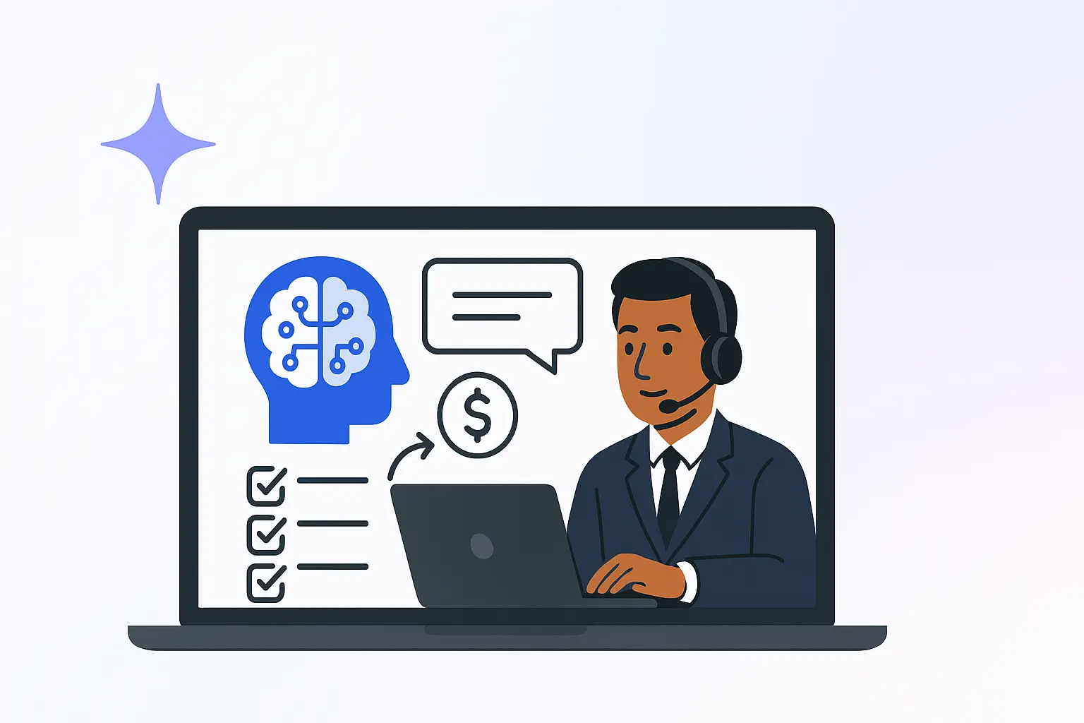 AI workflow for sales