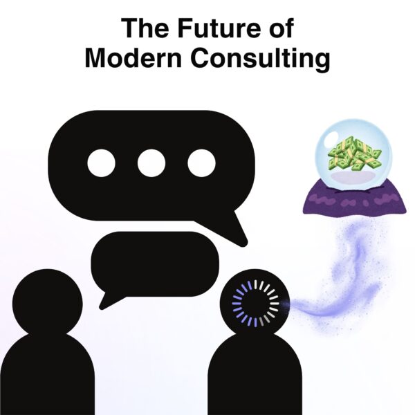 thank you 💖 ! now look at this visual I made with your help. It'll be another supporting visual to insert within the blog titled "AI Tools for Consultants: The Top Solutions Transforming Modern Consulting" .. . ... and if my SEO keyword is "AI Tools for Consultants" what could be the alt text, caption, title, and description for this visual that includes the SEO ?
