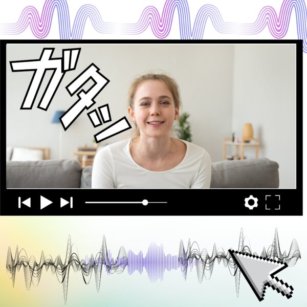 How to use AI to create YouTube dialogue—visual of a creator recording dialogue with AI-generated voice and sound waves.