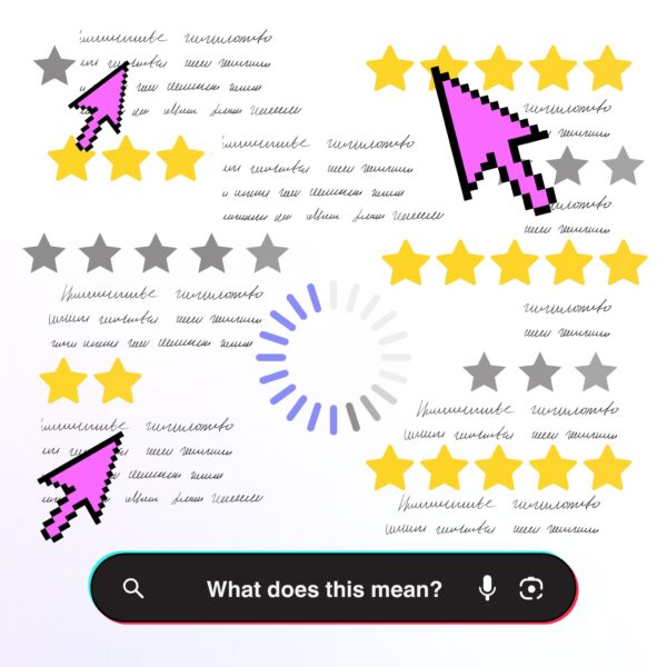 AI Summarizer analyzing star ratings and customer reviews to extract key insights and trends.
